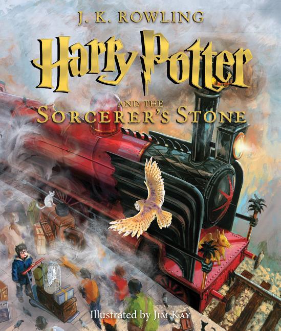 Item #302096 Harry Potter and the Sorcerer's Stone: The Illustrated Edition (Harry Potter #1). J....