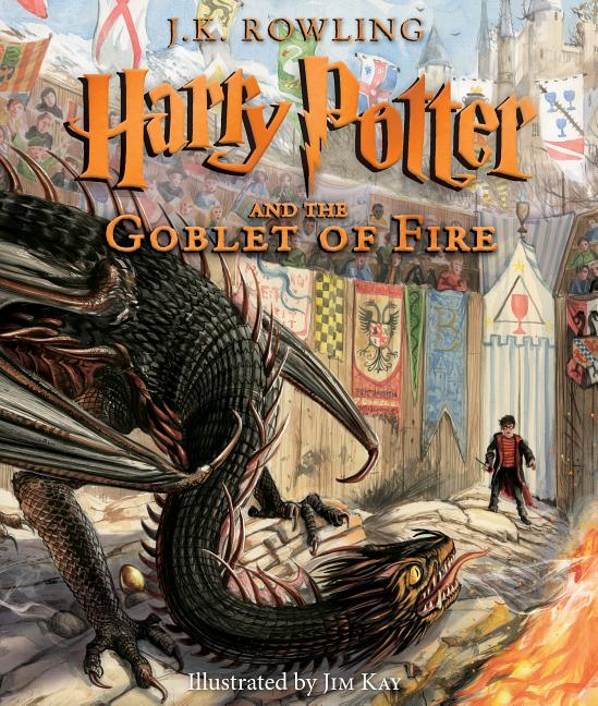 Item #302099 Harry Potter and the Goblet of Fire: The Illustrated Edition (Harry Potter #4). J....