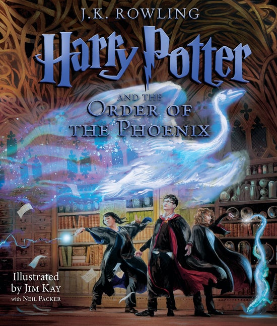 Item #304267 Harry Potter and the Order of the Phoenix: The Illustrated Edition (Harry Potter,...
