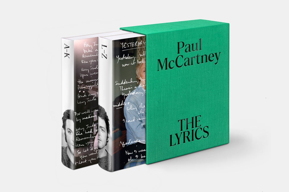 Item #303800 The Lyrics: 1956 to the Present. Paul McCartney, Paul Muldoon