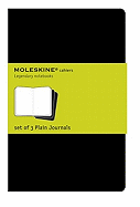 Item #302873 Moleskine Cahier Journal (Set of 3), Extra Large, Plain, Black, Soft Cover (7.5 X...