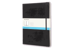 Item #302875 Moleskine Classic Notebook, Extra Large, Dotted, Black, Hard Cover (7.5 X 10")....