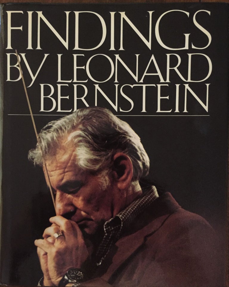 Item #900124 Findings (Signed). Leonard Bernstein.