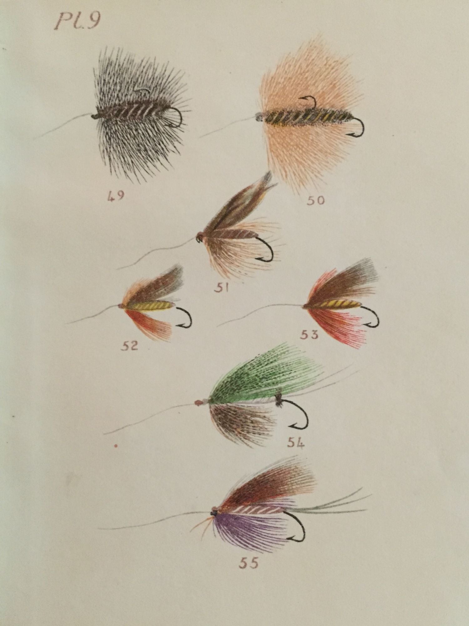 The Fly Maker's Hand-Book Illustrated with Coloured Plates, Representing  Upwards of Fifty of the Most Useful Artificial Flies for Trout and Grayling  Fishing Signed by Ted Malone, An Angler