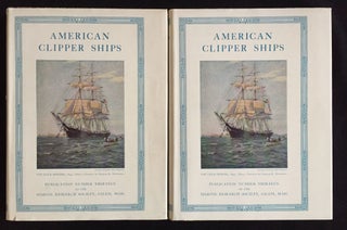Item #900184 American Clipper Ships 1833-1858. Octavius T. Howe, Frederick C. Matthews