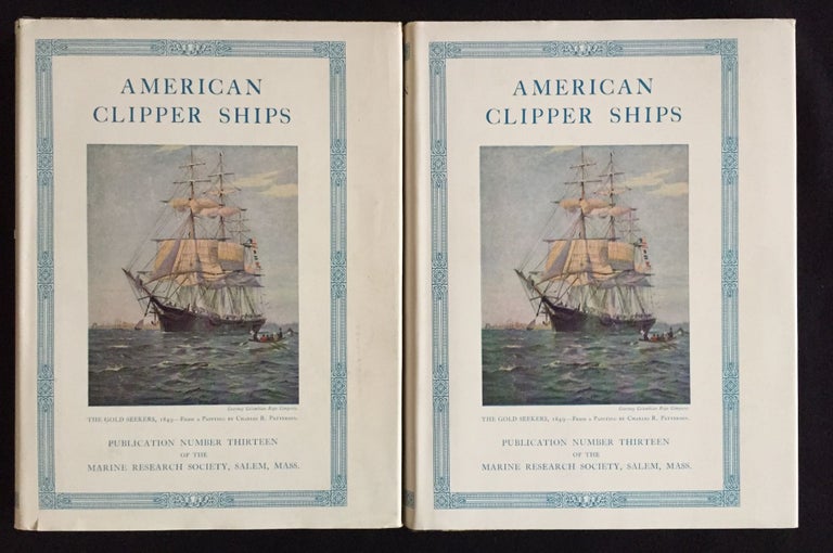 Item #900184 American Clipper Ships 1833-1858. Octavius T. Howe, Frederick C. Matthews.