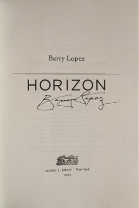 Horizon (Signed by the author)