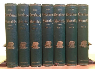 Item #900217 The Overland Monthly; Devoted to the Development of the Country, 1868-1871 - 7...