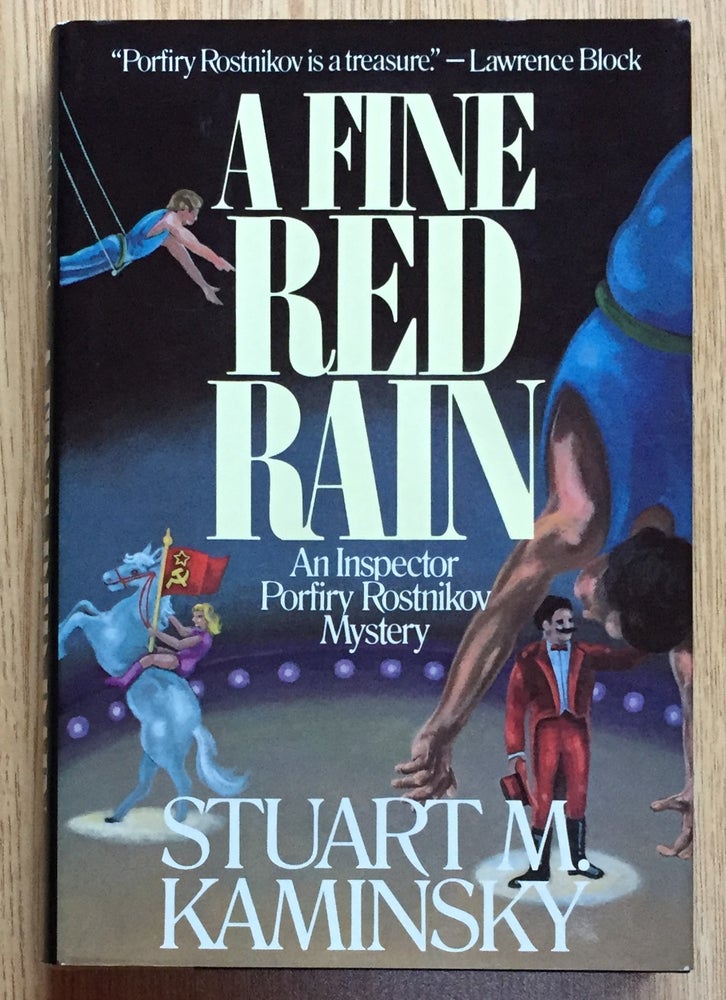 Item #900436 A Fine Red Rain: An Inspector Rostnikov Mystery. Stuart M. Kaminsky.
