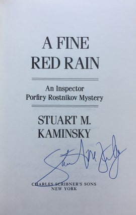 A Fine Red Rain: An Inspector Rostnikov Mystery