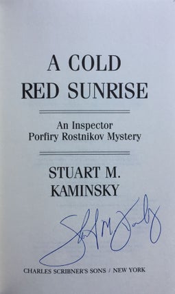 A Cold Red Sunrise: An Inspector Rostnikov Mystery
