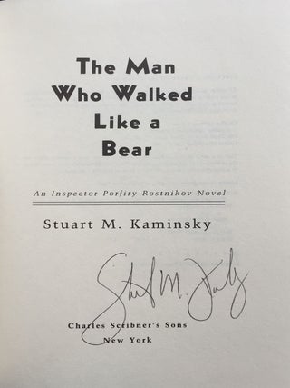 The Man Who Walked Like a Bear: An Inspector Rostnikov Mystery