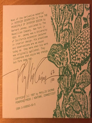 Interior Decoration (Signed)