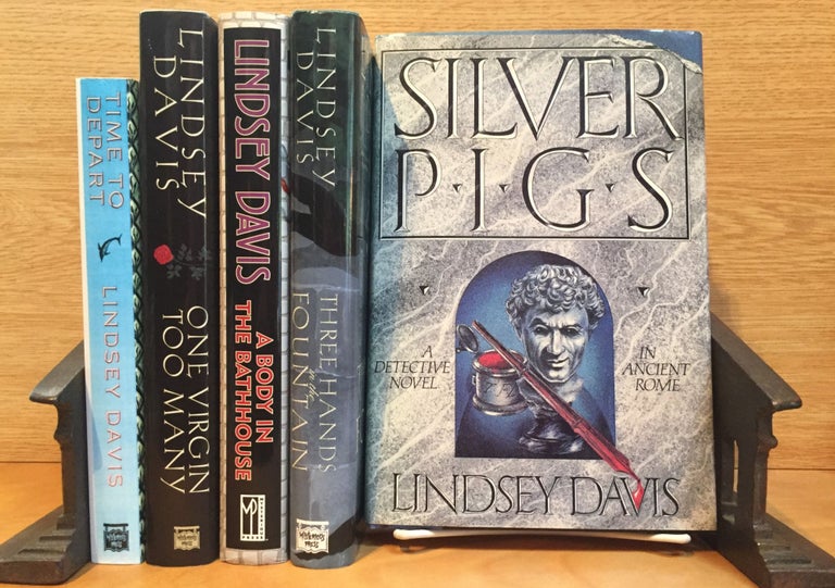 Item #900474 The Silver Pigs. Lindsey Davis.
