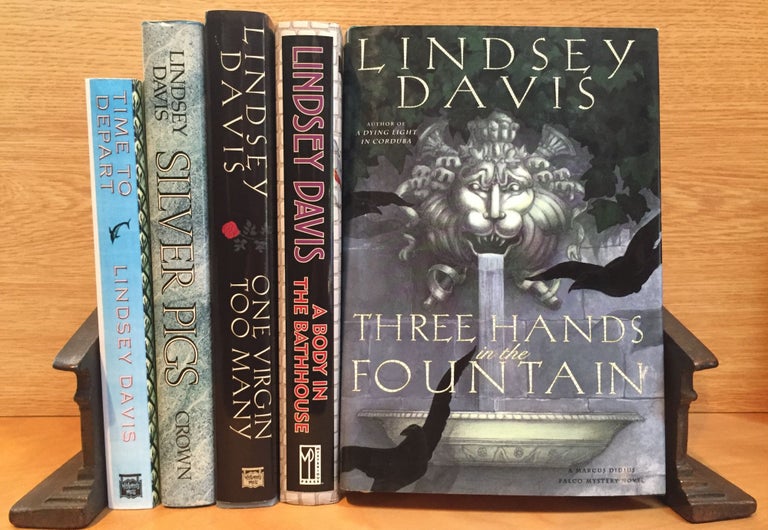 Item #900476 Three Hands in the Fountain. Lindsey Davis.