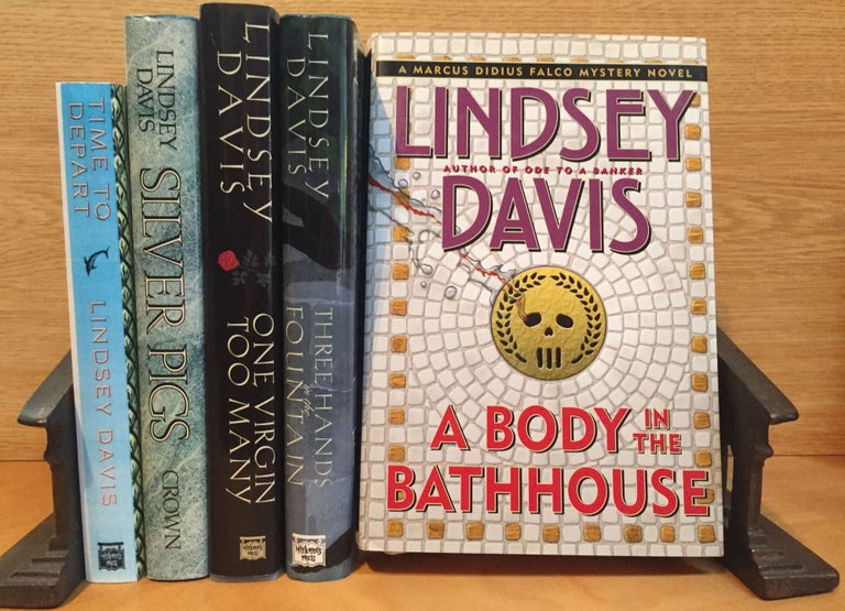 Item #900477 A Body in the Bathhouse. Lindsey Davis.