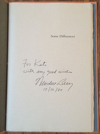 Some Differences (Signed)