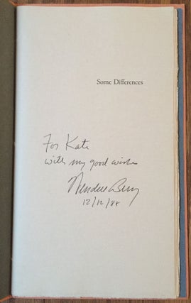 Some Differences (Signed)