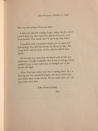 I am on my way home! (Signed)