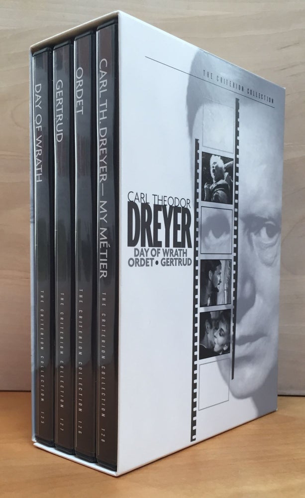 Item #900559 The Criterion Collection Carl Theodor Dreyer: Day of Wrath / Gertrud / Ordet / Carl Th. Dreyer - My Metier. 4 Disc Set. Carl Theodor Dreyer.