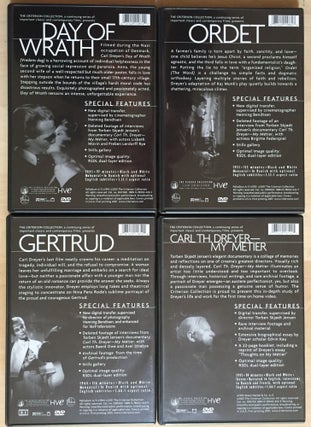 The Criterion Collection Carl Theodor Dreyer: Day of Wrath / Gertrud / Ordet / Carl Th. Dreyer - My Metier. 4 Disc Set
