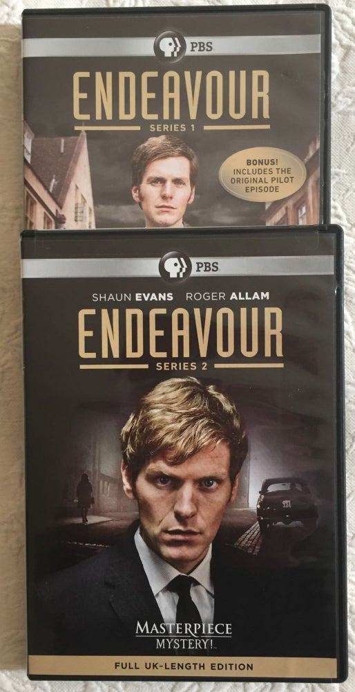 Item #900629 Masterpiece Mystery!: Endeavour - Series 1 & Series 2. Colin Dexter, Russell Lewis, Creator, Teleplay.