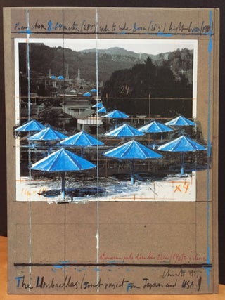 Christo: The Accordion-Fold Book for The Umbrellas, Joint Project for Japan and U.S.A.