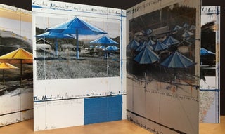 Christo: The Accordion-Fold Book for The Umbrellas, Joint Project for Japan and U.S.A.