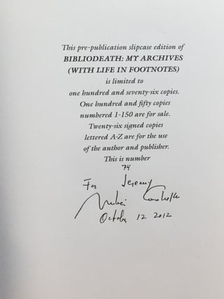Bibliodeath (Signed)