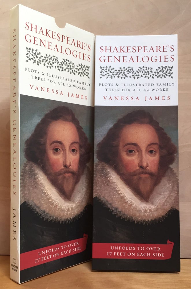 Item #900766 Shakespeare's Genealogies: Plots and Illustrated Family Trees for All 42 Works. Vanessa James.