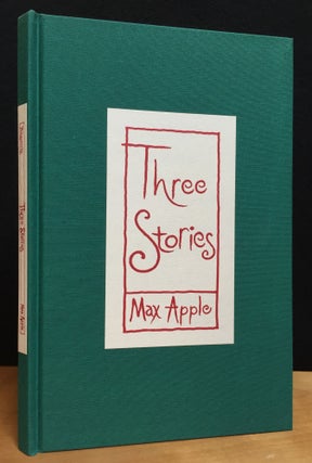 Item #900816 Three Stories (Signed). Max Apple