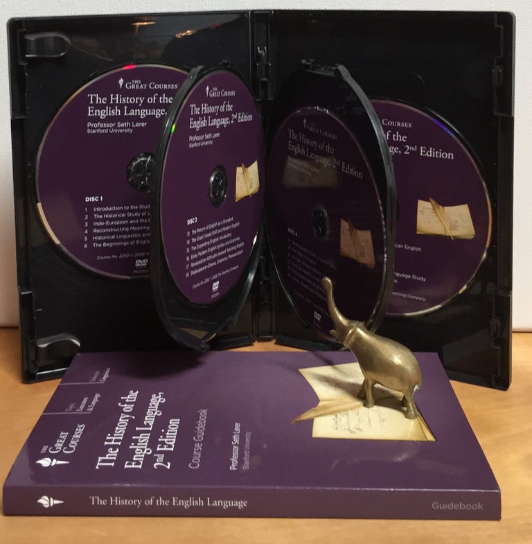 Item #900842 The History of the English Language, 2nd Edition (Complete set of 6 DVDs + Course Guidebook). Seth Lerer.