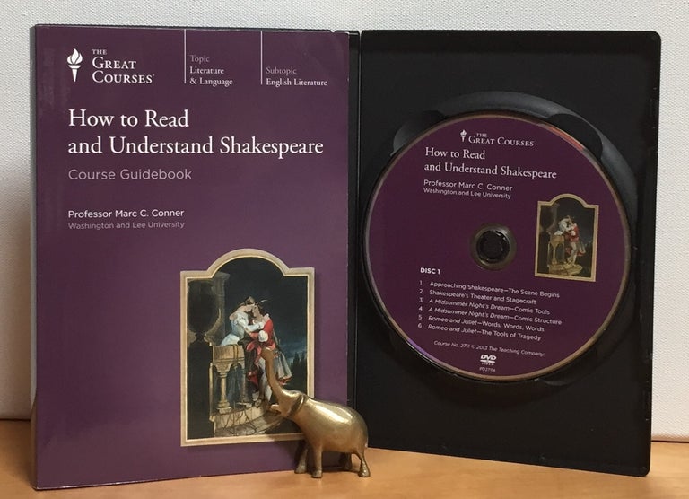 Item #900850 How to Read and Understand Shakespeare: (Complete set of 4 DVDs + Course Guidebook). Marc C. Conner.