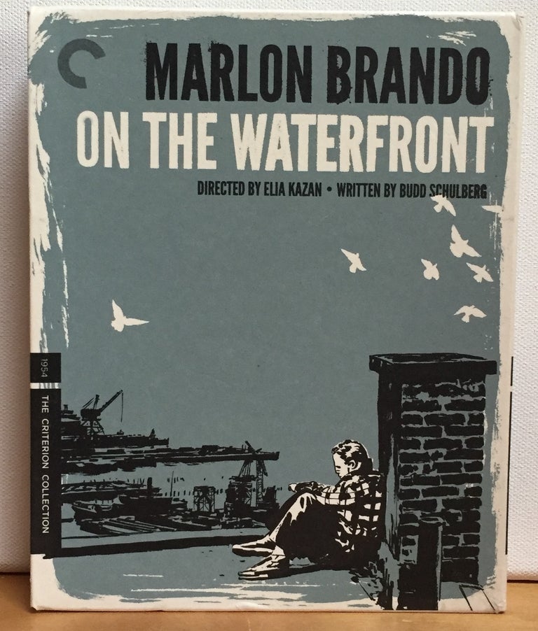 Item #900852 On the Waterfront (1954). Budd Schulberg, Elia Kazan, Marlon Brando, Screenplay, Director, Actor.