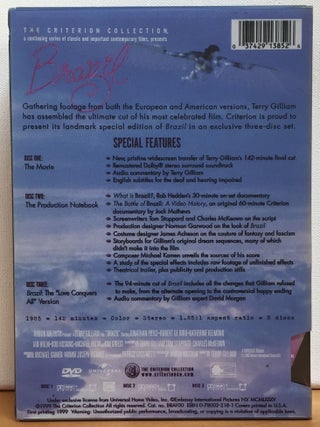 Brazil (1985) - Complete Set of 3 DVDs