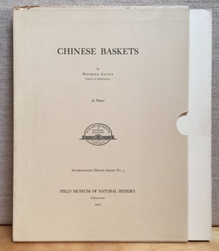Item #900879 Chinese Baskets: Anthropology Design Series No. 3. Berthold Laufer