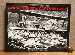 Item #900891 Wash Tubbs & Captain Easy, Volume 5 - 1930 - 1931. Roy Crane, Blackbeard, Series