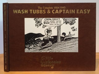 Item #900900 Wash Tubbs & Captain Easy, Volume 14 - 1938 - 1939. Roy Crane, Blackbeard, Series
