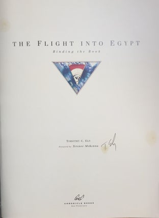 The Flight Into Egypt: Binding the Book (Signed)