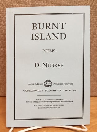 Item #900922 Burnt Island. D. Nurske