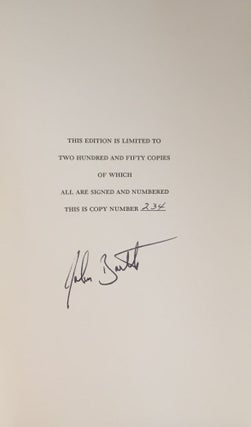 Giles Goat-Boy: Or, The Revised New Syllabus (Signed)