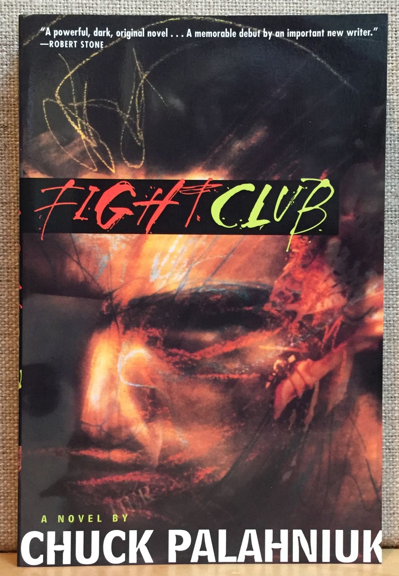fight club book spine