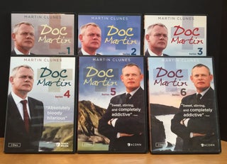 Item #901110 Doc Martin - Series 1-6 on DVD (46 Episodes on 13 Discs). Dominic Minghella,...