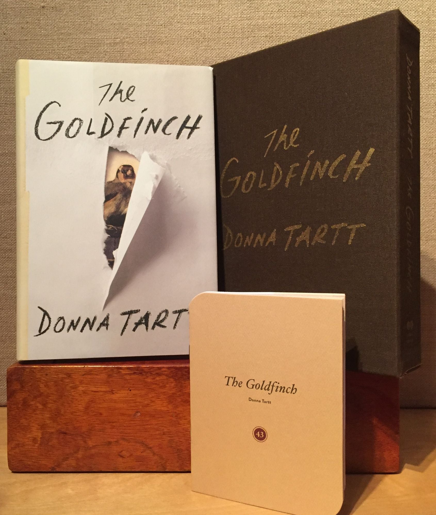 Signed, 1st/1st! The Goldfinch by Donna Tartt 2013 HCDJ Good