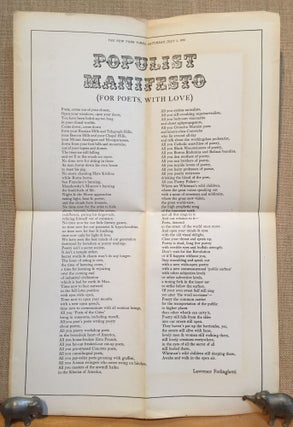Populist Manifesto (For Poets, With Love)