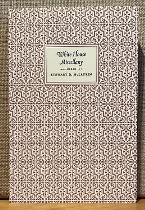 Item #901395 White House Miscellany. Stewart D. McLaurin