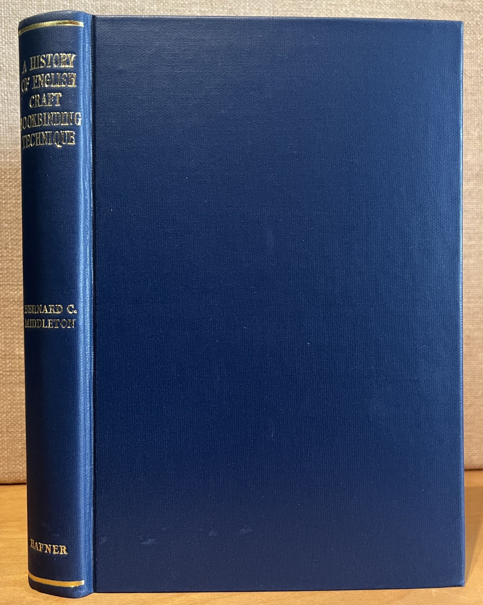 A History of English Craft Bookbinding Technique | Bernard C. Middleton ...