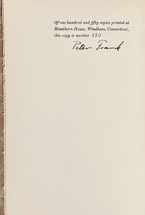 A Lost Link in the Technique of Bookbinding and How I Found It (Signed)