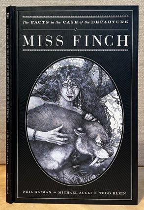 Item #901489 The Facts in the Case of the Departure of Miss Finch (Signed). Lettering, Script...