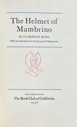The Helmet of Mambrino